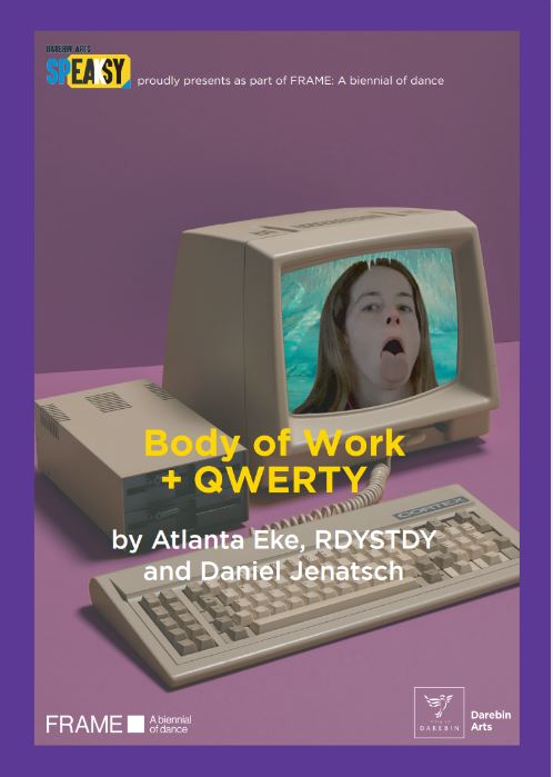 Program cover for Body of Work + QWERTY by Atlanta Eke