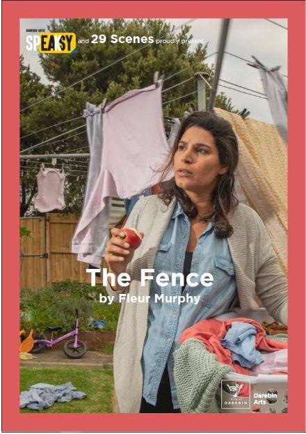 Program cover for The Fence by Fleur Murphy
