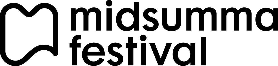 Midsummer Festival Logo in mono