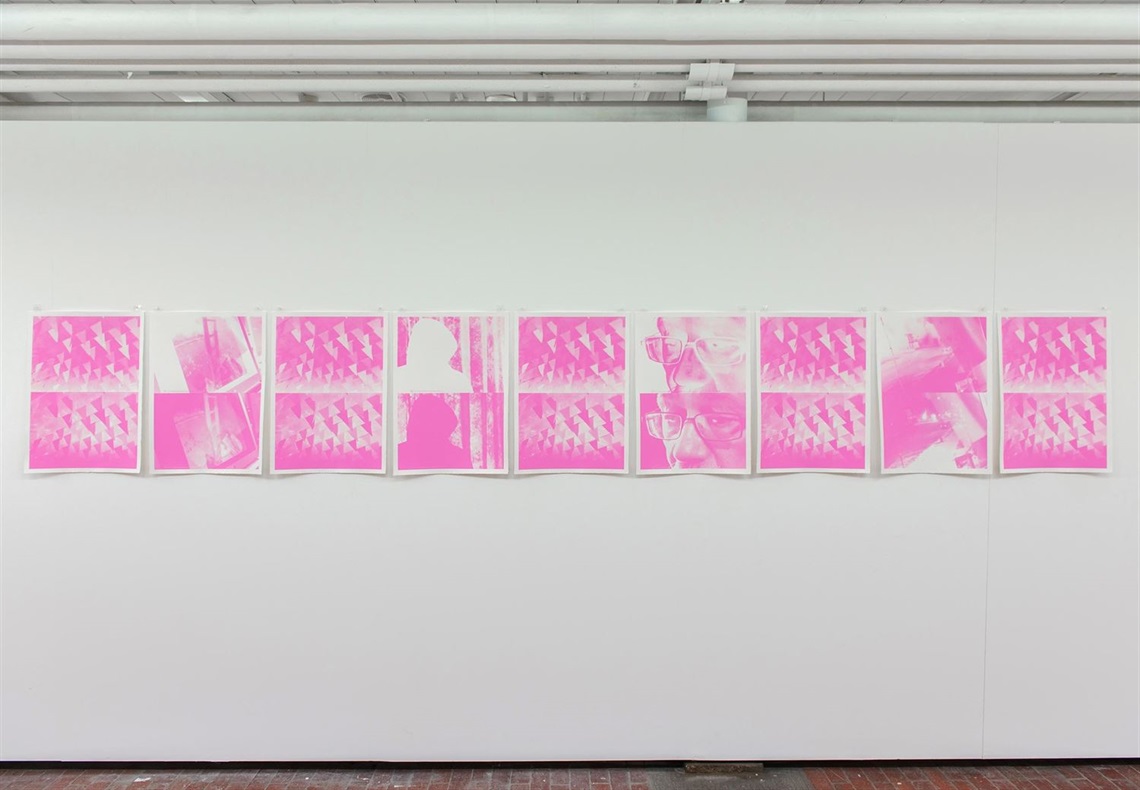 Richard Harding. Pinkwashing 2018 (Installation view). Dimensions variable. Courtesy of the artist.