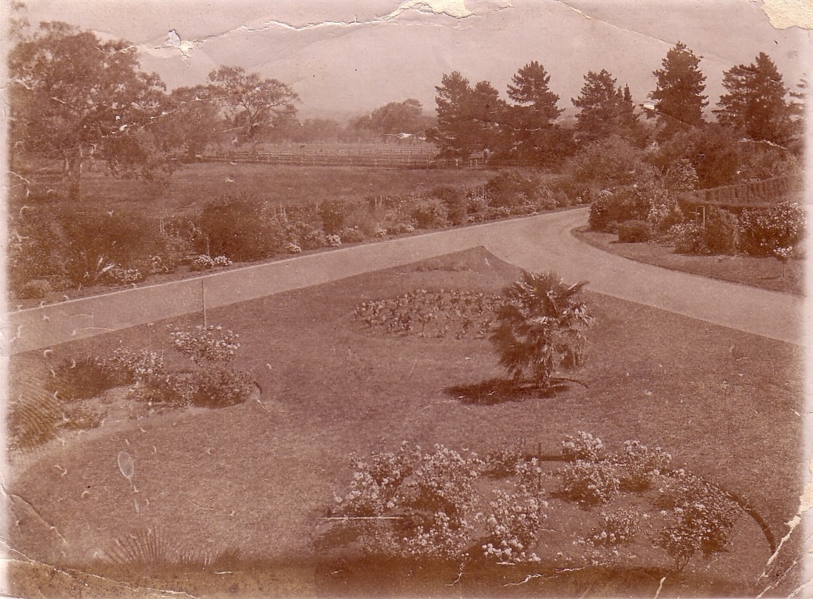 Bundoora Homestead gardens c. 1913.