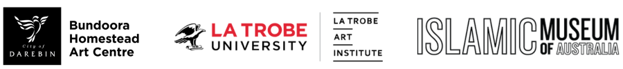 Islamic Museum of Australia, La Trobe University and Bundoora Homestead Art Centre Logos