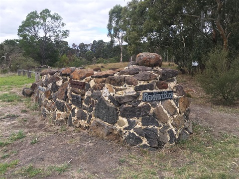 26. Remnant Bush Rock Wall.JPG