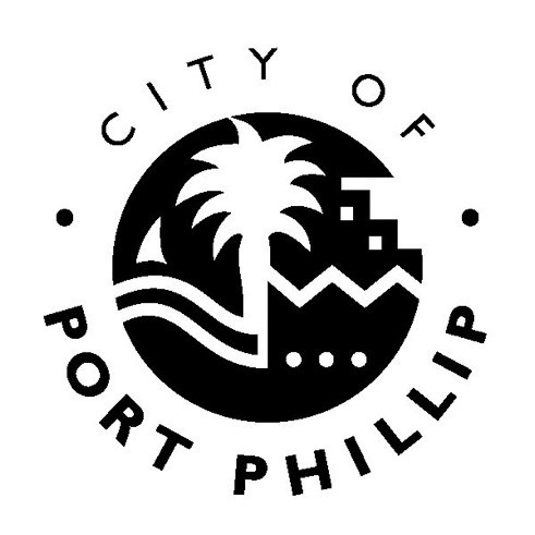 City of Port Phillip logo in black text