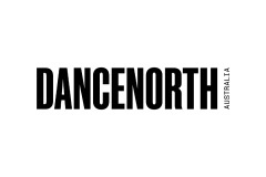 Dancenorth's logo in black text