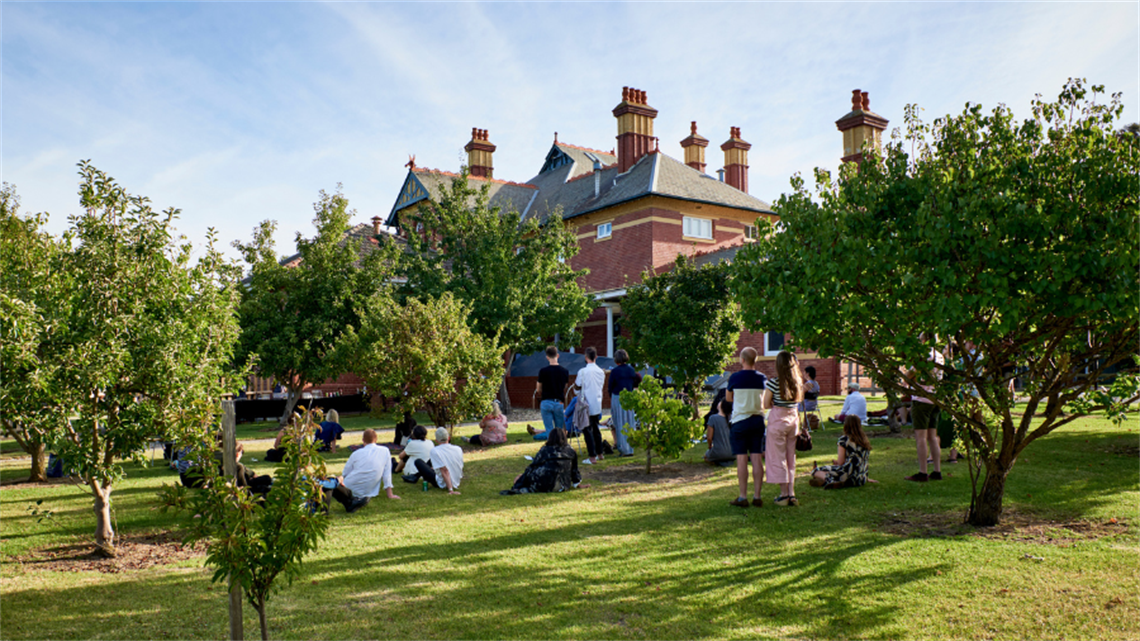 Bundoora Homestead façade Queen Anne style mansion